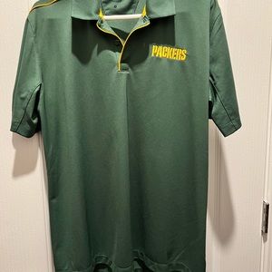 Nike men’s medium dri-fit packers NFL polo. Great condition